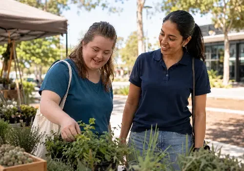 NDIS community participation and access support