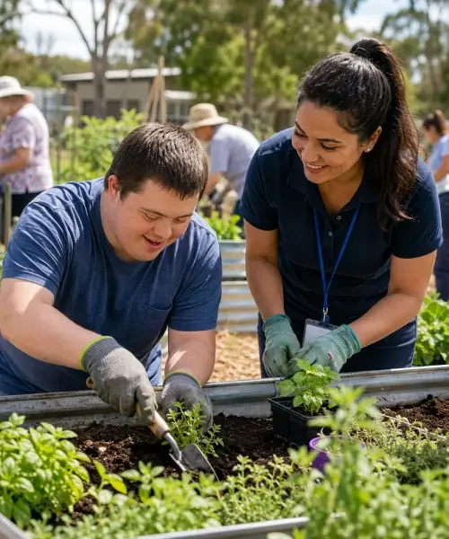 NDIS community participation and access support in Greater Adelaide